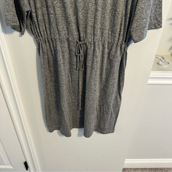 NWT Current/Elliott Gray Short Sleeve Mini Dress Medium - Picture 10 of 13